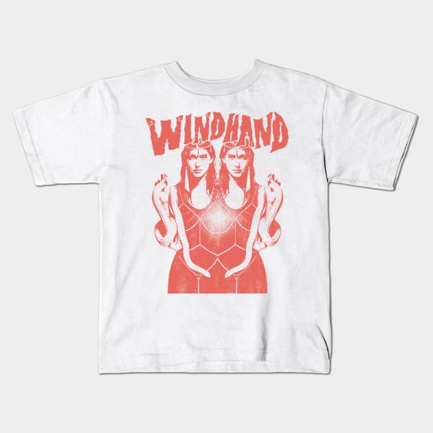 Windhand - 90s fanmade Kids T-Shirt by fuzzdevil